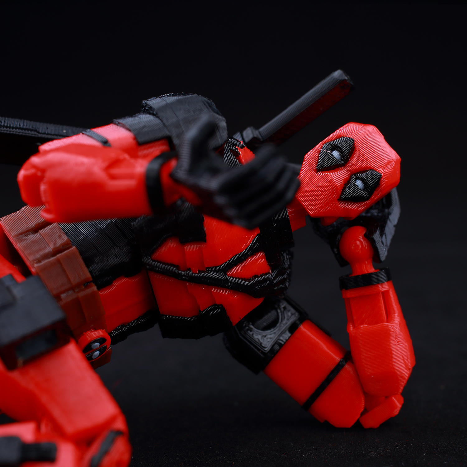 9L3D Printed Deadpool Wolverin - огляд і ціна Model Kit Optimus