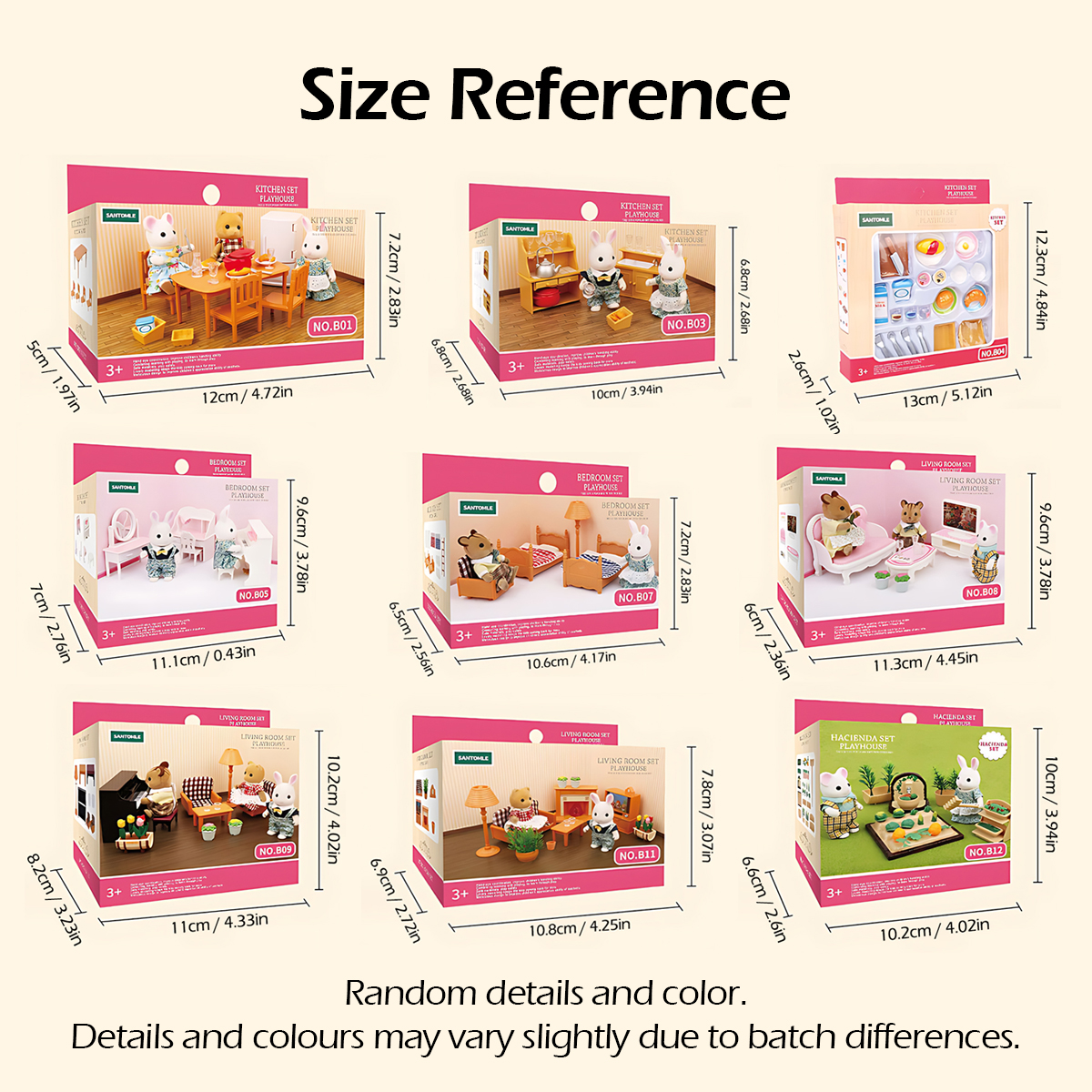 Miniature Furniture 1:12 Dollh - огляд і ціна Model Kitchen Set