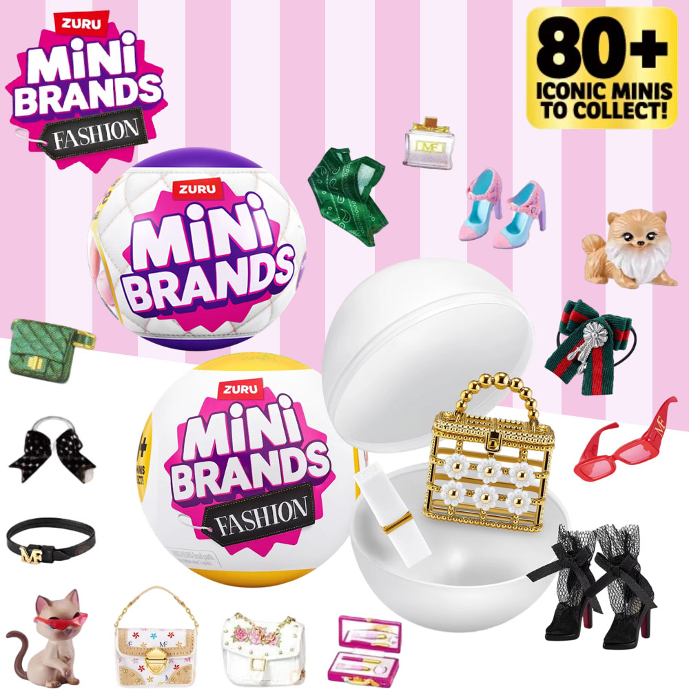 ZURU Mini Brands Surprise Blin - огляд і ціна Model Kit Brand