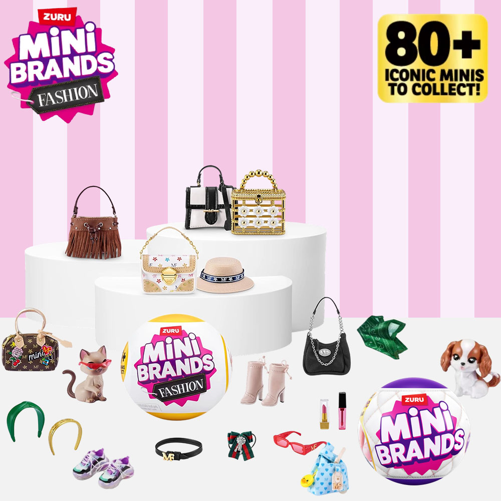 ZURU Mini Brands Surprise Blin - огляд і ціна Model Kit Brand
