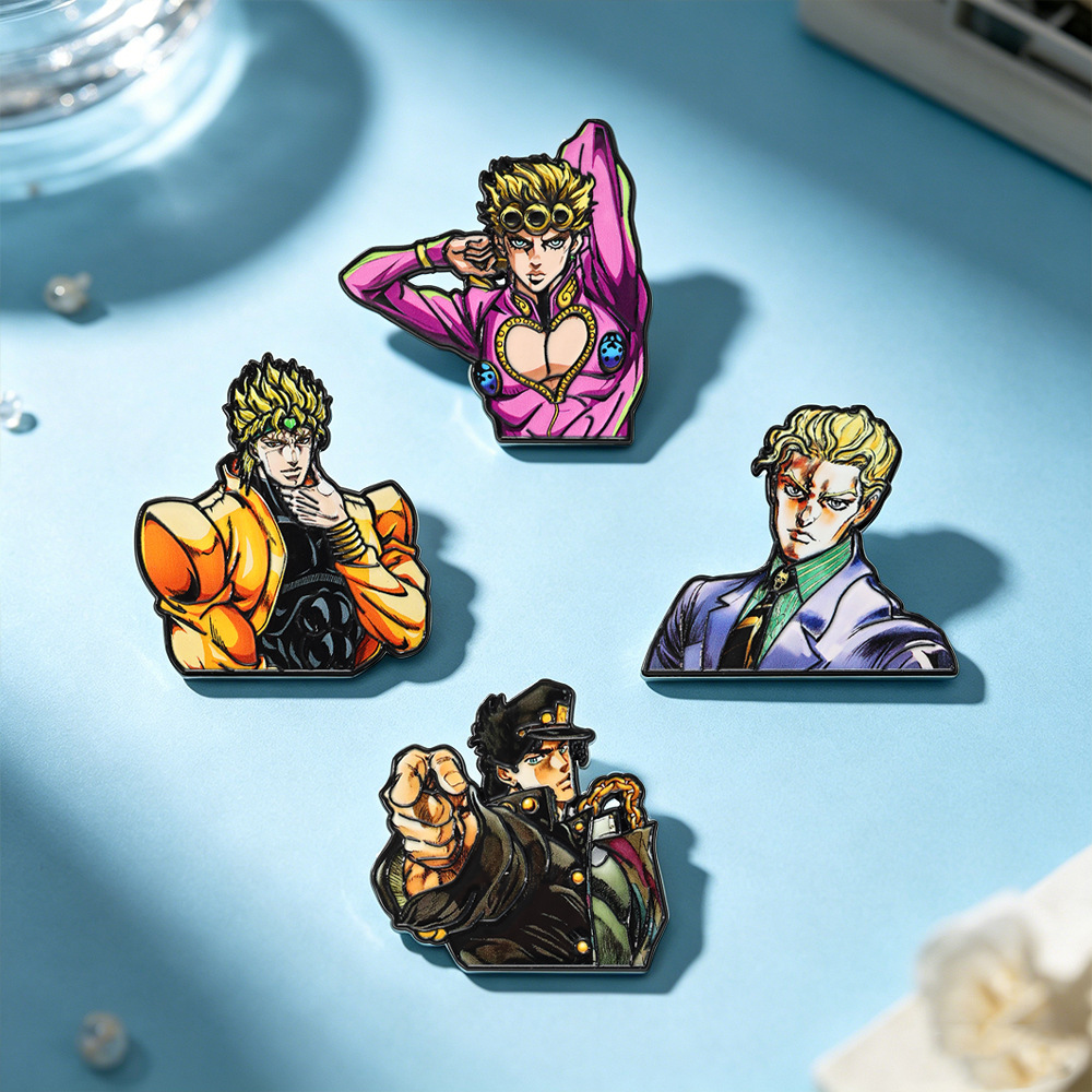 4Pcs JoJo Character Brooch Set - огляд і ціна Model Kit Jojo