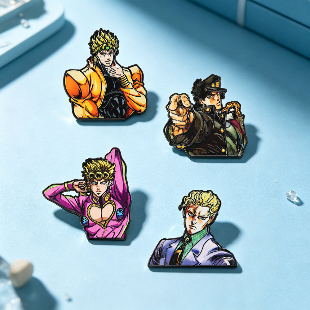 4Pcs JoJo Character Brooch Set - огляд і ціна Model Kit Jojo